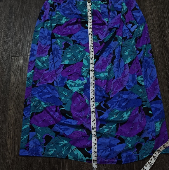 VTG Jantzen Multicolor Floral Patterned Swim Skirt Sz M, Vacation, Retro,Beach - Picture 7 of 9